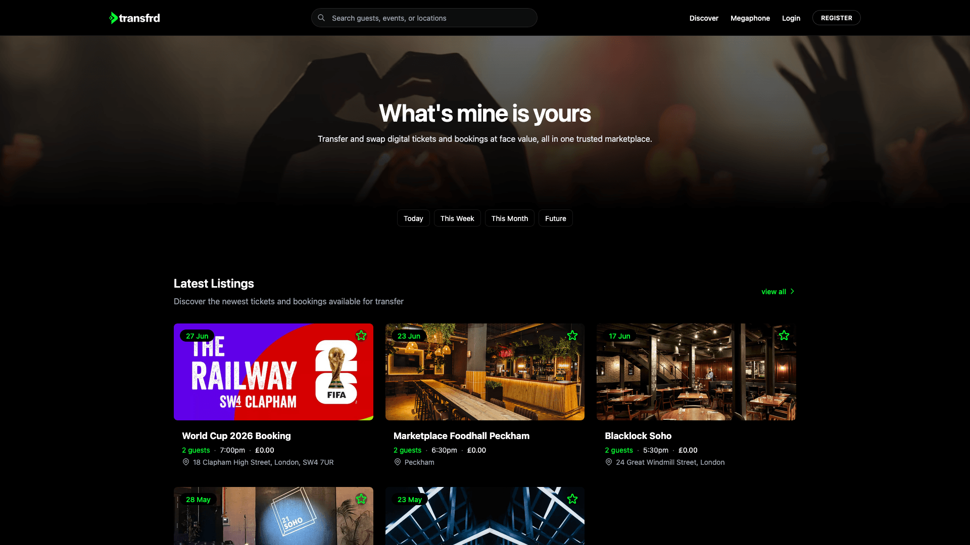 Transfrd website